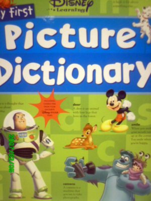 Disney Learning...My first Picture Dictionary Book
