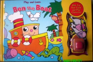 Play and Learn Book with Ben the Boat - 4in 1 [Book, Puzzle, Toys & Character Plays]