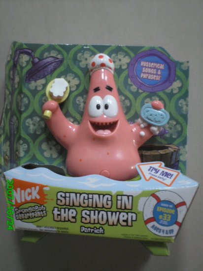Patrick Singing in the Shower