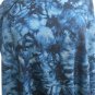 Blue Infinity Scarf Acid Washed Jean Blue Scarf Women Scarves Spring Gift - by PiYOYO
