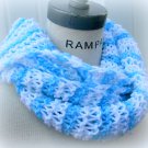Lavender Purple Knit Infinity Scarf  Neckwarmer Winter fashion - By PiYOYO