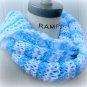 Lavender Purple Knit Infinity Scarf  Neckwarmer Winter fashion - By PiYOYO