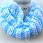 Lavender Purple Knit Infinity Scarf  Neckwarmer Winter fashion - By PiYOYO