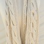 Best Selling Items Ivory Handknit Infinity Scarf Back to School Hand Knitted Scarf - By PiYOYO