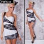 Sleeveless One-shoulder  Night Club dress NTL-81230