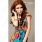 Exotic Bohemian Style Halter Neck Long Dress Skirt with Prints for Women Girl NLD-74610