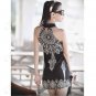 (DEAR LOVER) Flower Pattern Sleeveless One-piece Dress with Round Neck NTL-80861