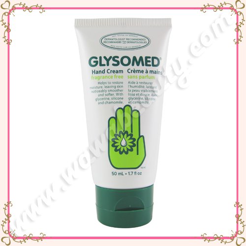 Glysomed Hand Cream, Fragrance Free, 50ml / 1.7oz