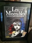 10th Anniversary Cast Signed Framed Les Miserables Poster