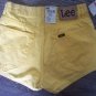 Lee yellow shorts