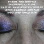 CJ's Shimmer Loose Mineral Pigment Eyeshadow Descriptions Special Group colors pg 2 of 2