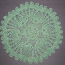 Peacocks and Pineapples Doily
