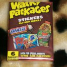 WACKY PACKAGES ANS1 COMPLETE 55/55 STICKER SET + WRAPPER!!