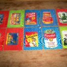 WACKY PACKAGES 2011 ANS8 "MOTION TAG" SET 10/10 NICE!!