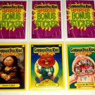 2011 GARBAGE PAIL KIDS THREE **BONUS CARDS** B1,B2 & B3  NM/MINT!! GREAT PRICE!!