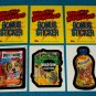 WACKY PACKAGES ANS3 *** THREE BONUS STICKERS*** B4,B5,B6