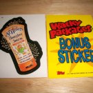 WACKY PACKAGES ANS4 ***ST.HIVES*** BONUS STICKER  B4