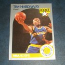 1990 NBA PROPERTIES INC.NBA HOOPS **TIM HARDAWAY ** BASKETBALL ROOKIE CARD