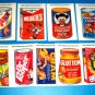 2005 WACKY PACKAGES ANS2 COMPLETE SET of **CLEAR CLINGS** 9/9   HTF!!