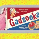 WACKY PACKAGES FLASHBACK1 SILVER BORDER ""GADZOOKA"" #22  NM