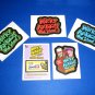 WACKY PACKAGES OLD SCHOOL3 COMPLETE SET SWEETAR PROMO & LOGO CARDS LUDLOW BACKS