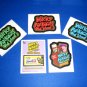 WACKY PACKAGES OLD SCHOOL3 COMPLETE SET SWEETAR PROMO & LOGO CARDS LUDLOW BACKS