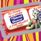 WACKY PACKAGES FLASHBACK1 SILVER BORDER ""GHOUL HUMOR"" #60  NM