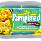 2013 WACKY PACKAGES ANS10 SILVER CARD **PAMPERED** #52 NEW SERIES