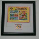 Mickey & Minnie 70th Anniversary Framed Art W/C.O.A. & TAGS  MUST SEE!!