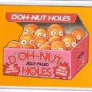 2017 Topps Wacky Packages 50th Anniversary "GOLD" VERY RARE "DOH-NUT HOLES" 1/1