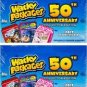 2017 Topps Wacky Packages 50th Anniversary "GOLD" VERY RARE "DOH-NUT HOLES" 1/1