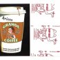 2017 Wacky Packages 50th Anniversary RED LUDLOW "ARIANA GRANDE COFFEE" 13/25