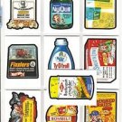 2017 Wacky Packages 50th Anniversary COMPLETE OLD SCHOOL SET 10/10 + WRAPPER