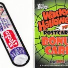 2012 WACKY PACKAGES HALLOWEEN LIMITED EDITION "NECKO" BONUS CARD TS16
