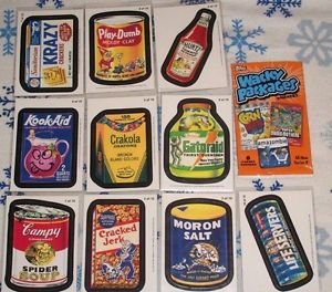 2012 WACKY PACKAGES ALL NEW SERIES 9 {ANS9} COMPLETE "MAGNET" SET 10/10
