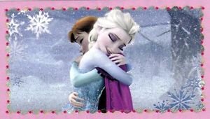 PANINI DISNEY FROZEN STICKER #E11 GLITTER!  HARD TO FIND!