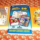 2017 WACKY PACKAGES 50TH ANNIVERSARY COMPLETE 90-STICKER BRONZE SET + WRAPPER