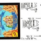 2017 Wacky Packages 50th Anniversary BLACK LUDLOW "MEGHAN FISH STICKS" 61/99
