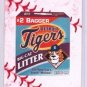 2016 WACKY PACKAGES BASEBALL SERIES1 LACE BORDER "DETROIT TIGERS CAT LITTER" #53