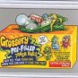 2017 WACKY PACKAGES 50th ANNIVERSARY SILVER STICKER "GROSSERY TRASHBAGS" 7/50