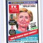2017 WACKY PACKAGES T.V SNIDE "HILLARY'S ONE VIEW" NETWORK SPEWS #5 "IN STOCK"