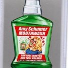 2017 WACKY PACKAGES 50th ANNIVERSARY SILVER STICKER "AMY MOUTHWASH" 19/50