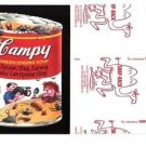 2017 Wacky Packages 50th Anniversary RED LUDLOW "CAMPY SOUP" 24/25