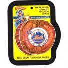 2016 WACKY PACKAGES BASEBALL SERIES 1 "NY METS DELI MEAT MITTS" #29 STICKER CARD