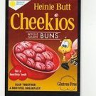 2017 Wacky Packages 50th Anniversary OVERSIZE ART CARD "CHEEKIOS CEREAL" #2