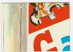 1973 WACKY PACKAGES ORIGINAL 1st SERIES "GADZOOKA" PUZZLE PIECE W/CHECKLIST NM-