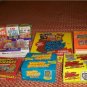 WACKY PACKAGES 7-BOX LOT -ANS1,ANS2,ANS3,ANS6,OS2 + BOTH ANS9 CEREAL BOXES.WOW