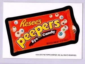 2010 WACKY PACKAGES HALLOWEEN POSTCARD-PHILLY NON SPORTS CARD SHOW "PEEPERS"