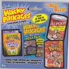 2007 WACKY PACKAGES PACKAGE OF ONE ALL NEW SERIES 6 (ANS6) SEALED PACK. RARE