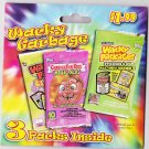 WACKY PACKAGES/GARBAGE PAIL KIDS PACKAGE OF THREE DIFFERENT SEALED PACKS. RARE!